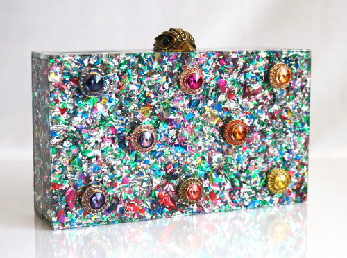 Kurt geiger gems acrylic box - kurt,