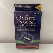 Seiko ER1100 - Oxford English Spellchecker Crossword Solver/Calculator/Games
