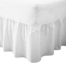 Fitted Frilled Valance Sheet