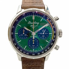 BREITLING Top Time Ford Mustang A253101A1L1X1 Green Men's Used Watch #21211