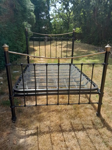 Victorian style metal double - victorian,
