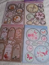 Hunkydory Card Toppers.4 Sets