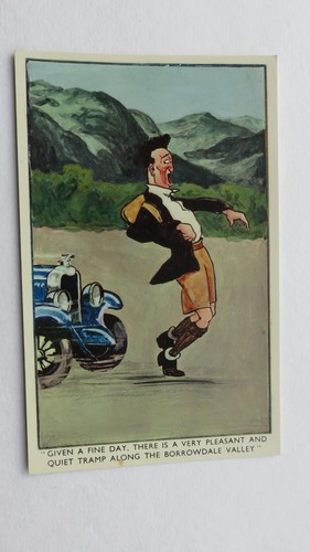 Postcard borrowdale lake - borrowdale,,