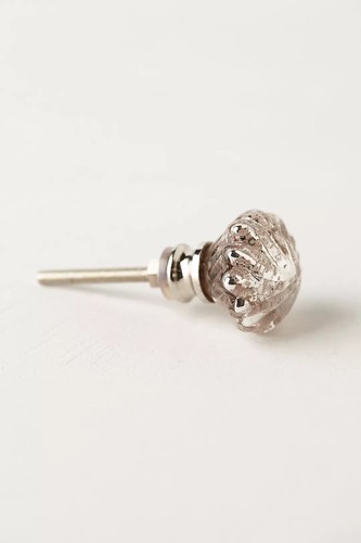 Anthropologie silver mirrored - silver,