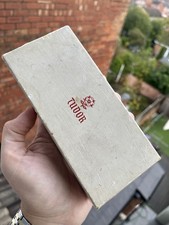 Tudor Grey Cardboard Outer Box Vintage