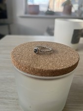 Silver Pandora June Birthstone Ring Size 52