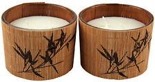 Large Double Wick Bamboo