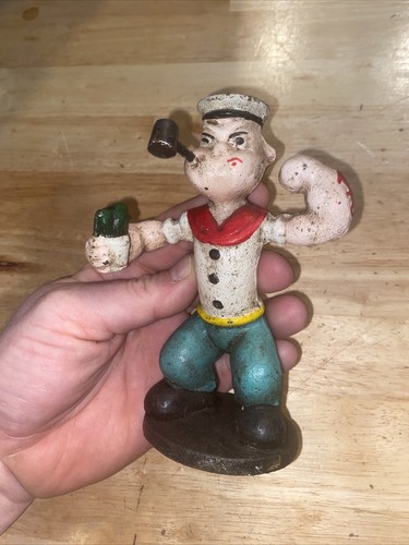 Popeye sailor cast iron - popeye,