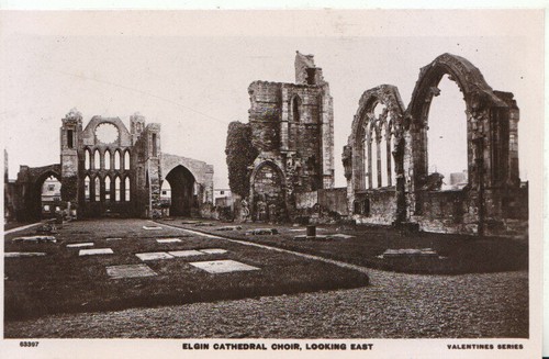 Scotland postcard elgin - scotland,