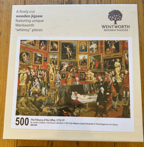 Wentworth wooden jigsaw 500pc - wooden,