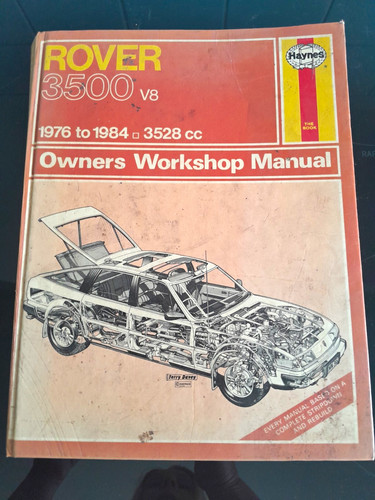 Rover 3500 84 haynes - rover,