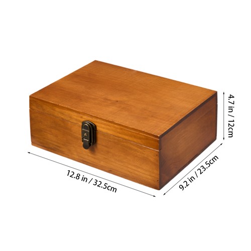 Rustic wooden desktop - rustic, storage