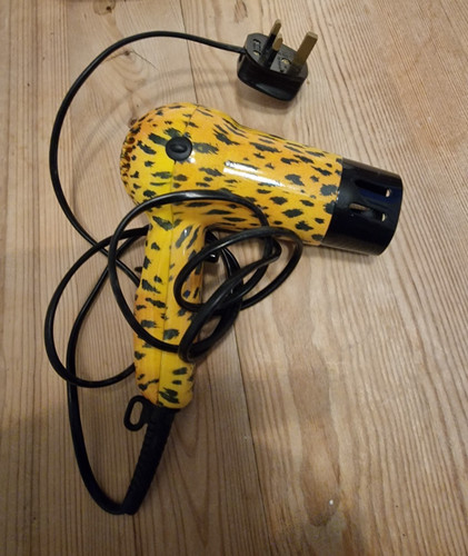 Dcnl leopard print hairdryer - dcnl,