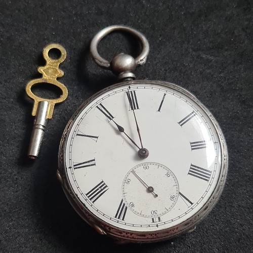 Antique solid silver mid size - antique,