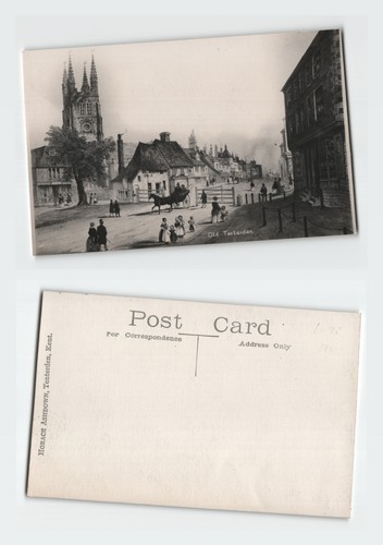 Vintage postcard old tenterden - vintage,