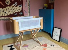 Bednest Premium 4-in-1 Co-sleeper Baby Crib, Used, Excellent Condition.