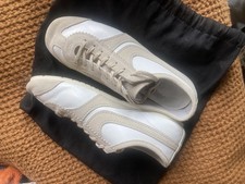 Dries Van Noten white leather