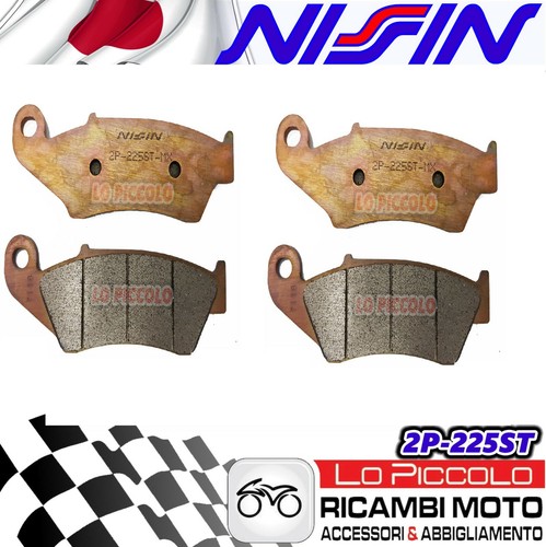 Kit brake pads nissin front - pads,