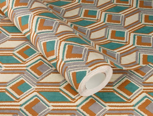 Fleece wallpaper rasch - wallpaper,