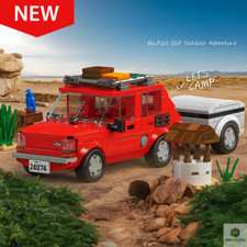 FIAT 126P Classic Car MOC