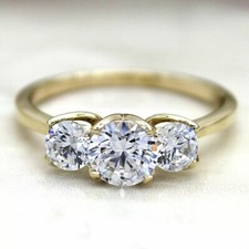 2.6Ct Round Cut Diamond Three