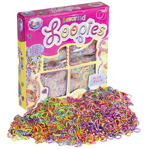 4000 assorted loopies - assorted, refill
