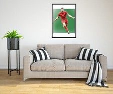 Gareth Bale 2022/23 Wales Digital Art Print - (On Foamex Board or Photo Paper)