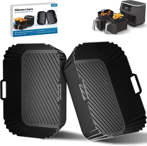 2pack silicone air - silicone, fryer