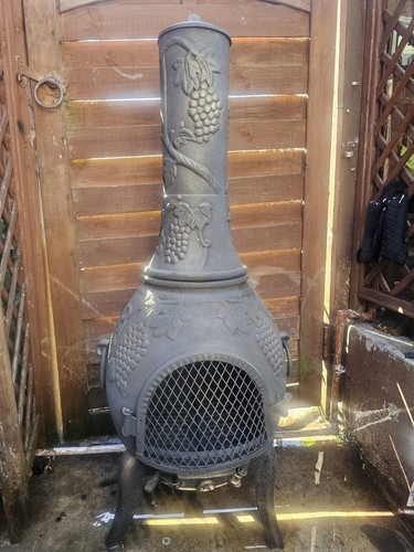 Traditional cast iron chiminea - traditional,