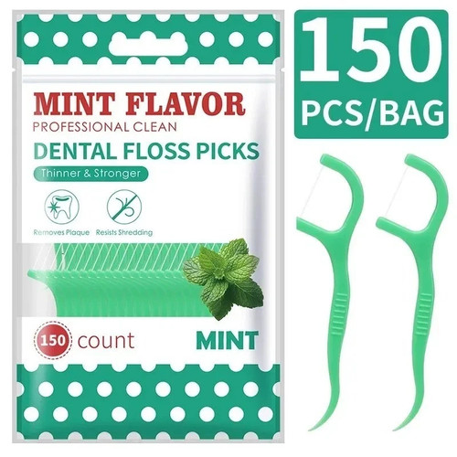 150 pcs dental floss - floss, sticks