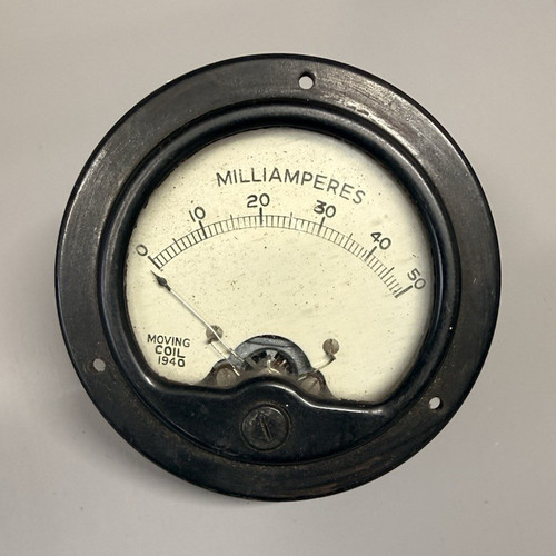 Vintage analogue panel - panel, meter