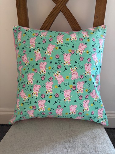Peppa pig cushion cover - peppa,