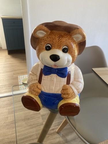 Vintage trappers happy - happy, bear
