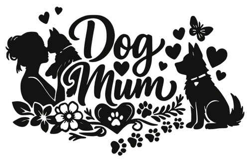 Dog mum paw - dog,