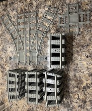 VINTAGE LEGO 9V Train Tracks