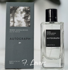 Marks and Spencer M&S Autograph Mens Warm Sandalwood Eau de Parfum 100ml New
