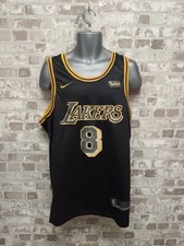 Nike Lakers Kobe Bryant Black Mamba Swingman Jersey Mens LARGE 50