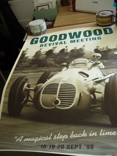 Goodwood revival poster 1998 - revival,