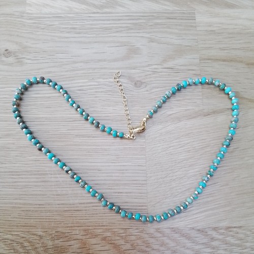 Turquoise imperial blue jasper - turquoise,
