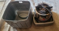 Coleman Model 533 Dual Fuel Stove with Plastic Case for Camping, Fishing, Hiking