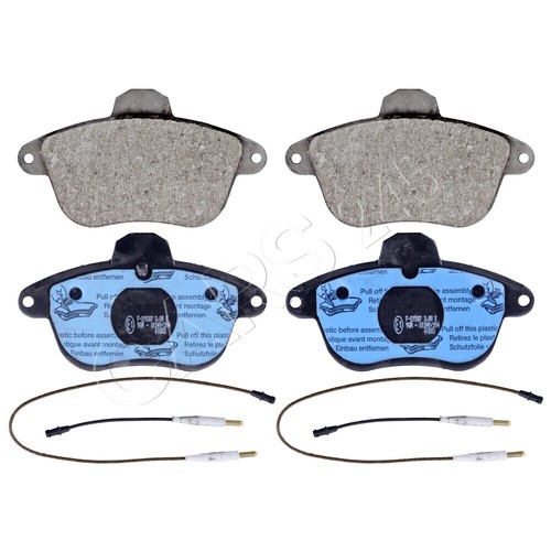 Febi disc brake pad set - set, fits