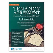 Tenancy Agreement (DIY Kit) for Unfurnished Properties 2024 Version - LegalPath