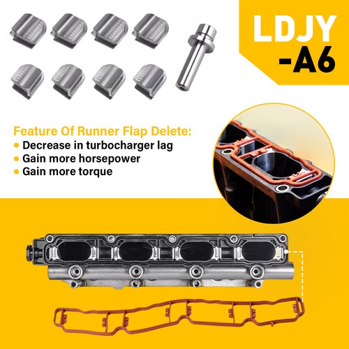 Intake manifold runner - intake, flap