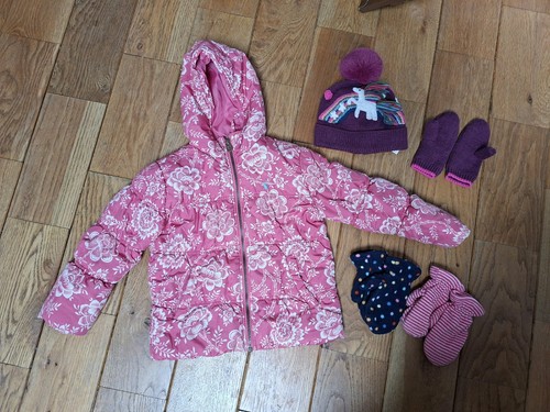 Girls pink joules coat - girls,