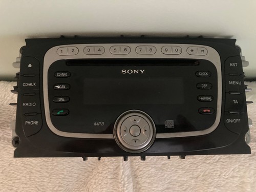 Ford sony radio stereo - ford,