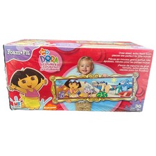 New 2006 Dora the Explorer Foam Fit Puzzle Over-sized Nick Jr Nickelodeon 30 Pc