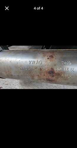 Genuine vag exhaust - genuine,