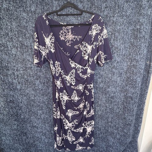 Bhs navy blue butterfly print - navy,