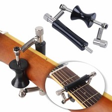Guitar Sliding Capo Adjustable Rolling Capo Clip Clamp for Mandolin