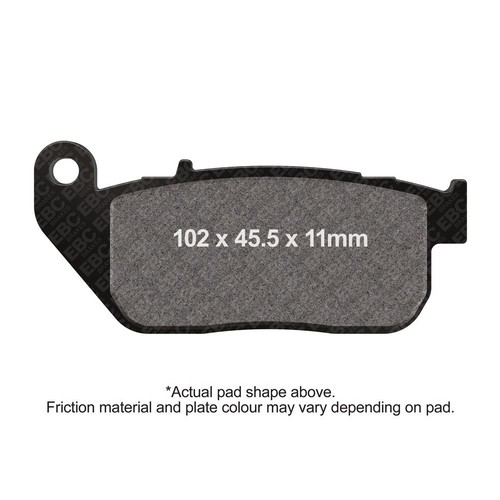 Ebc brake pads front - brake,